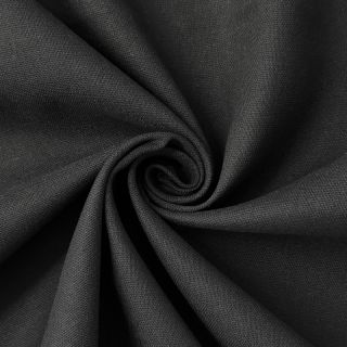 Tkanina bawełniana z lnem PREMIUM black