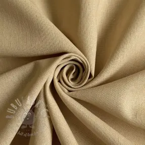 Bawełniana tkanina z lnem PREMIUM sand