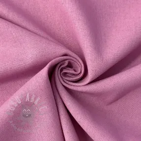 Bawełniana tkanina z lnem PREMIUM dawn pink