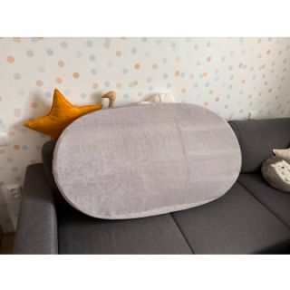 Kojenecký plyš light grey