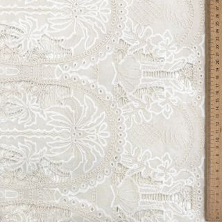 Bavlnená látka EMBROIDERY Blanchette design B