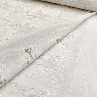 Bavlnená látka EMBROIDERY Blanchette design B