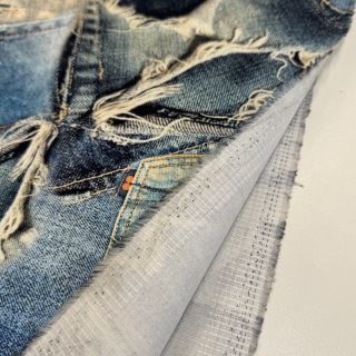 Bavlnená látka TWILL DENIM Mix print design C