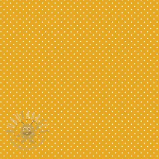 Bawełniana tkanina Petit dots yellow