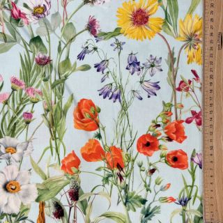 Tkanina dekoracyjna teflon Wildflower Sunny Field