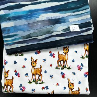 Pakiet tkanin dres digital print 0308