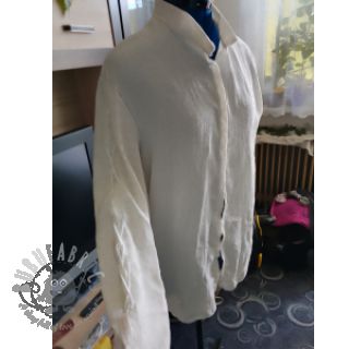 Tkanina wiskozowa z lnem CRINCLE SIMPLY NATURAL