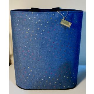 Bavlnená látka JEANS FOIL Hearts multicoluor