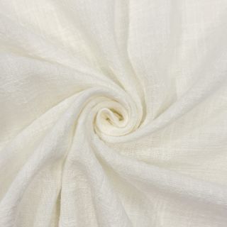 Bavlnená látka SLUB WASHED ecru