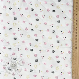 Bawełniana tkanina QUILTING Elisabetta różowa