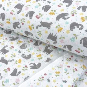Bavlnená látka QUILTING Chachou multi
