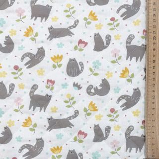 Bavlnená látka QUILTING Chachou multi