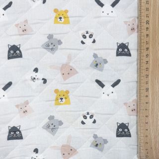 Bavlnená látka QUILTING Parapluie perle