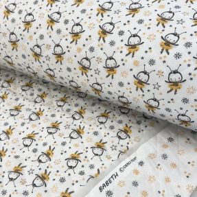 Bavlnená látka QUILTING Elisabetta jaune