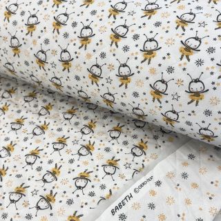 Bavlnená látka QUILTING Elisabetta jaune