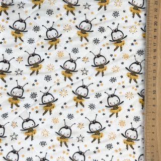 Tkanina bawełniana QUILTING Elisabetta żółta