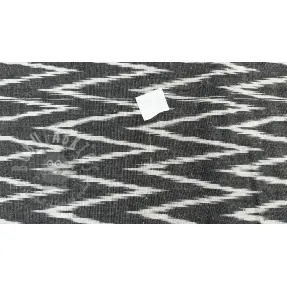 Bawełniana tkanina IKAT grey design A II klasa
