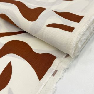 Wiskoza z lnem Nina design A