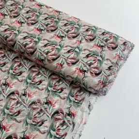 Wiskoza RAYON POPLIN Diverse graphics design E digital print