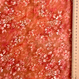 Viskóza RAYON POPLIN Mini flowers design E digital print