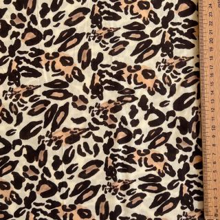 Viskóza RAYON POPLIN Jungle design A digital print