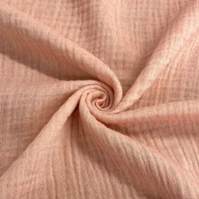 Double gaza/muslin MELANGE pink