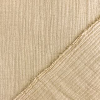 Double gaza/muslin MELANGE sand