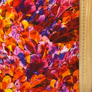 Dzianina VISCOSE LYCRA HEAVY Watercolor Abstract design B digital print