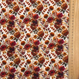 Dzianina VISCOSE LYCRA HEAVY Cloe design D digital print