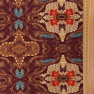 Dzianina VISCOSE LYCRA HEAVY Batik design A digital print