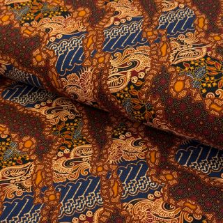 Dzianina VISCOSE LYCRA HEAVY Batik design C digital print