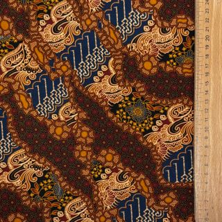 Dzianina VISCOSE LYCRA HEAVY Batik design C digital print