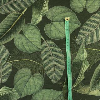 Dekoračná látka s teflonovou úpravou BOTANIC LEAF DETAILED