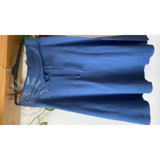 Bawełniana tkanina z lnem jeans