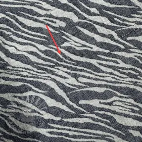 Muślin double gauze JACQUARD Animal pattern navy 2. gatunek