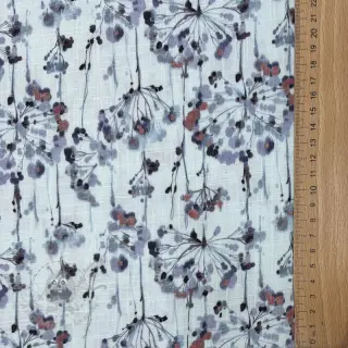 Tkanina wiskozowa z lnem Agapanthus design B digital print
