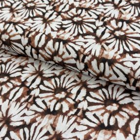 Len wiskoza Dandelions digital print