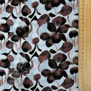 Tkanina wiskozowa z lnem Lotus design A digital print
