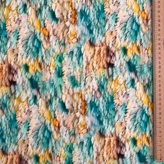 Wiskoza RAYON POPLIN Stripes design F digital print