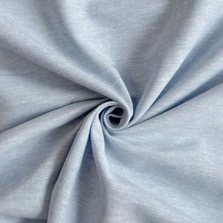 Len z bawełną Lico light blue