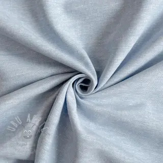 Len z bawełną Lico light blue