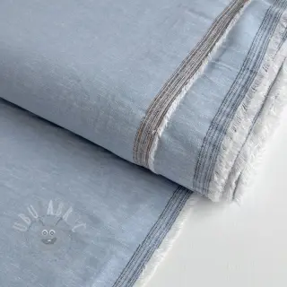 Len z bawełną Lico light blue