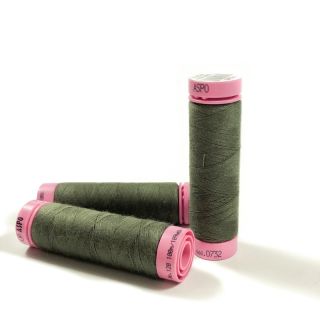 Nić poliestrowa Amann Aspo 120 military green