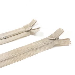Ukryty zamek kryty nierozdzielny 25 cm sand