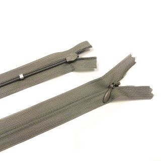 Ukryty zamek kryty nierozdzielny 25 cm taupe