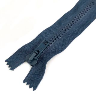 Plastikowy zamek kostkowy rozdzielczy 70 cm marine