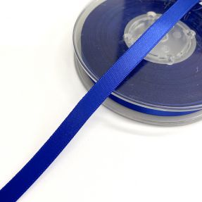 Satynowa wstążka dwustronna 9 mm cobalt