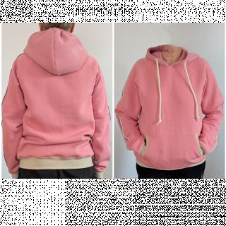 Dresówka drapana JOGGING light salmon