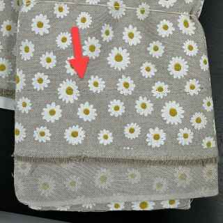 Tkanina dekoracyjna Linenlook Daisy sweet garden 2nd class