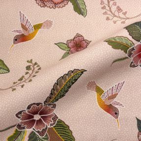 Tkanina dekoracyjna Floral Kolibri Art digital print